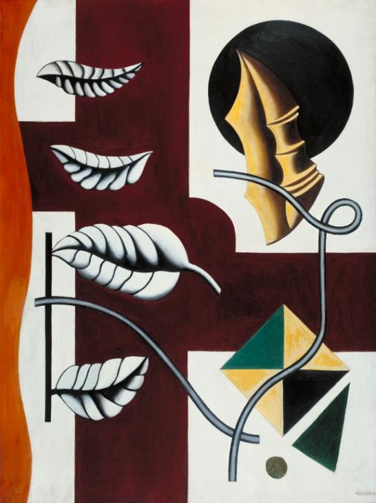 Fernand Leger Leaves and Shell 1927 N05907